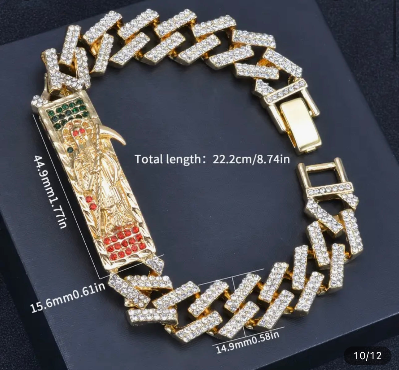 Brazalete De La Santa Muerte