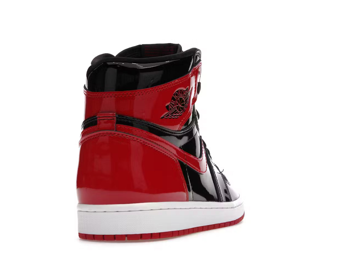 JORDAN 1 RETRO HIGH OG 'PATENT BRED' size 9.5 USA